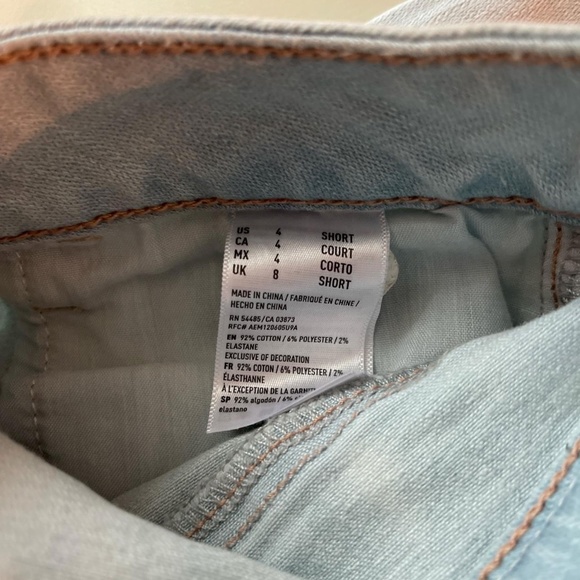 American Eagle Outfitters Women's Blue Jeans - Picture 4 of 4